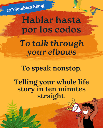 Colombian saying expression example
