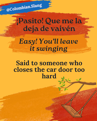 Colombian saying expression example